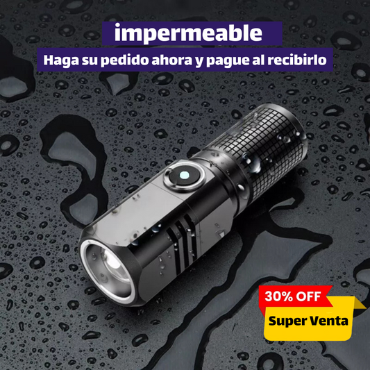 Linterna LED Mini Potente - Titanium
